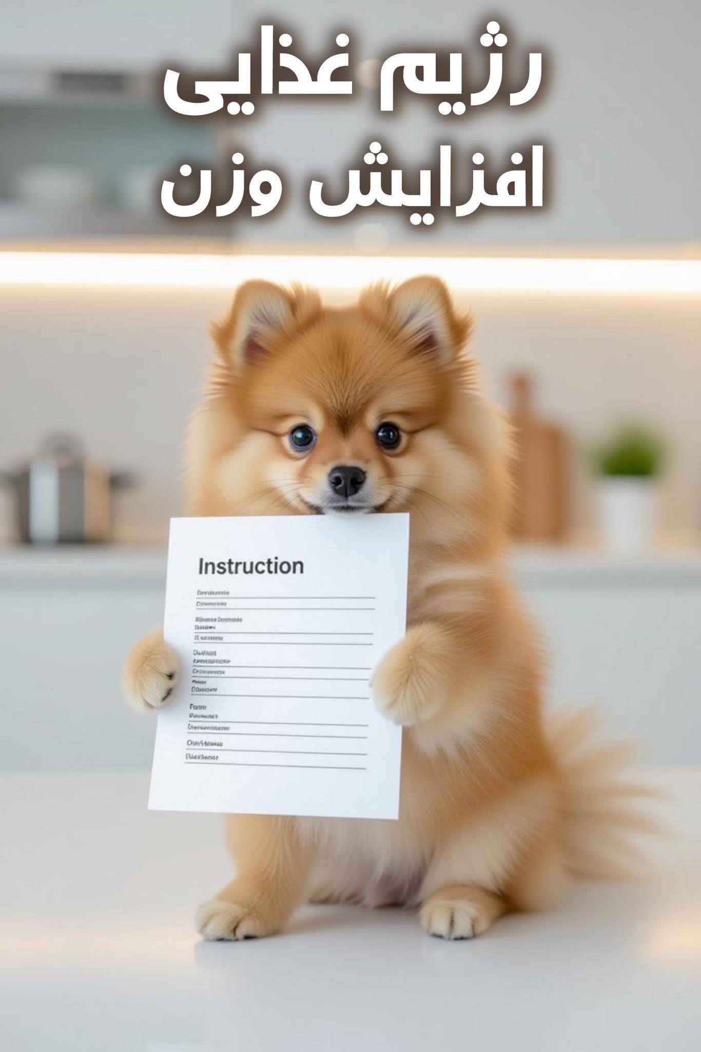 رژیم تخصصی افزایش وزن سگ