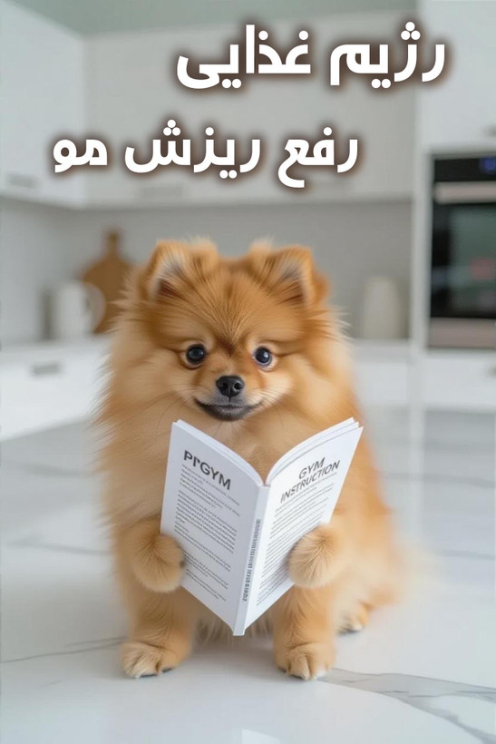 رژیم تخصصی سگ رفع ریزش مو